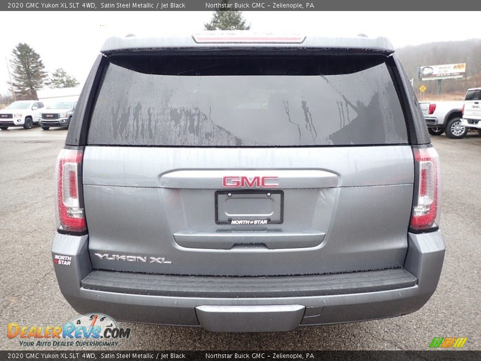 2020 GMC Yukon XL SLT 4WD Satin Steel Metallic / Jet Black Photo #6