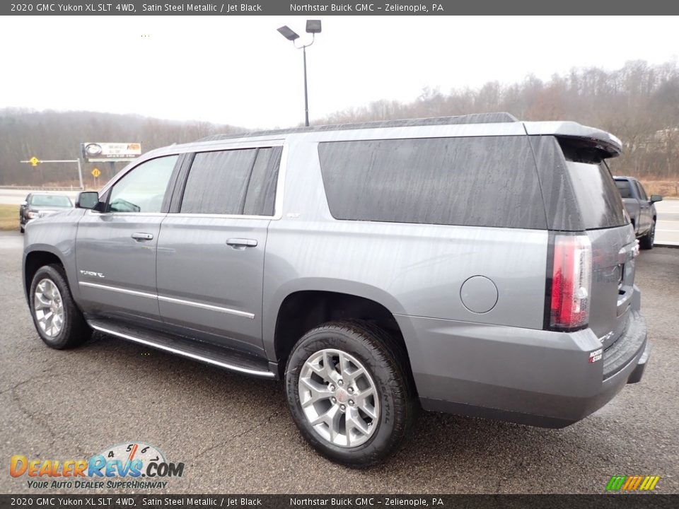 2020 GMC Yukon XL SLT 4WD Satin Steel Metallic / Jet Black Photo #8