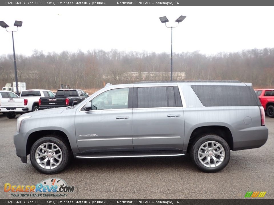 2020 GMC Yukon XL SLT 4WD Satin Steel Metallic / Jet Black Photo #9