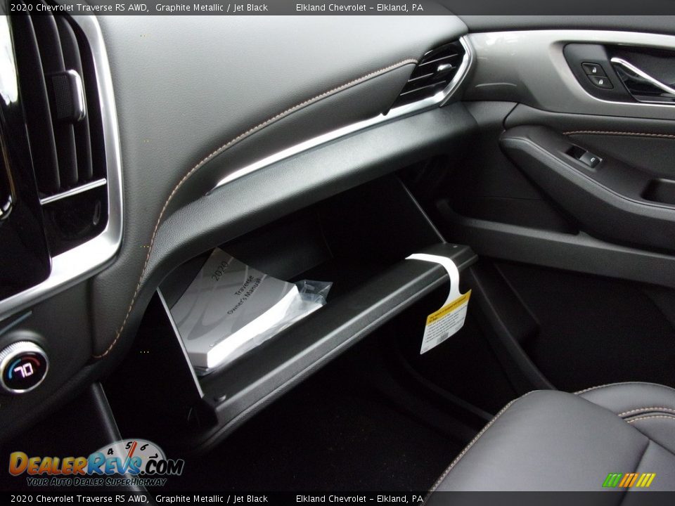 2020 Chevrolet Traverse RS AWD Graphite Metallic / Jet Black Photo #26