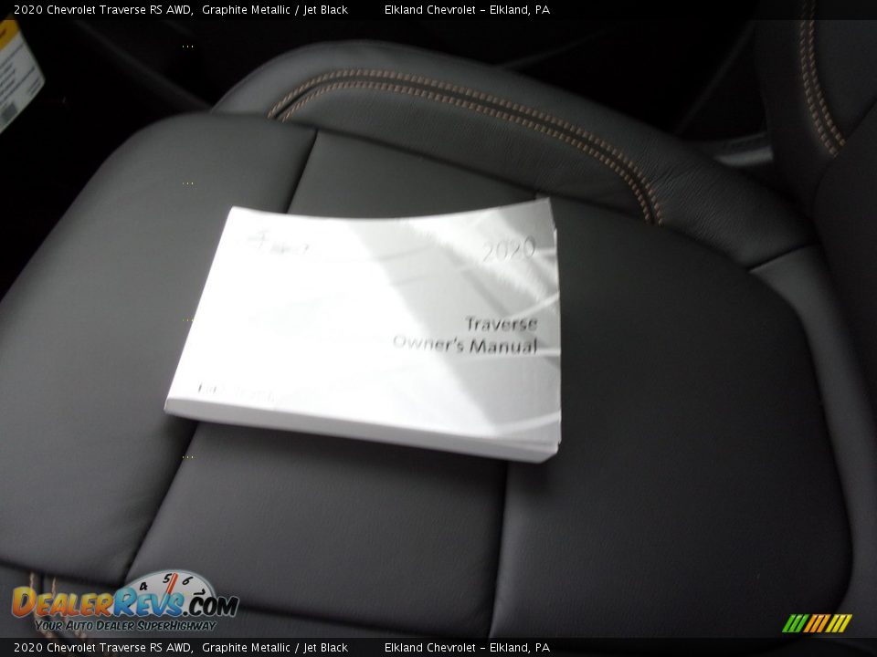 2020 Chevrolet Traverse RS AWD Graphite Metallic / Jet Black Photo #27