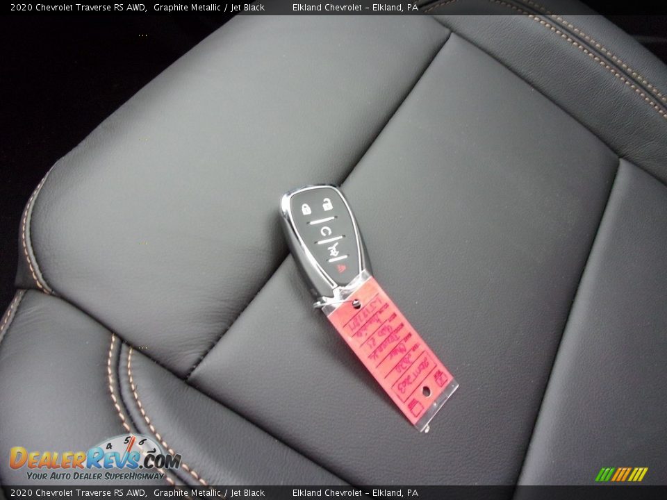 2020 Chevrolet Traverse RS AWD Graphite Metallic / Jet Black Photo #28