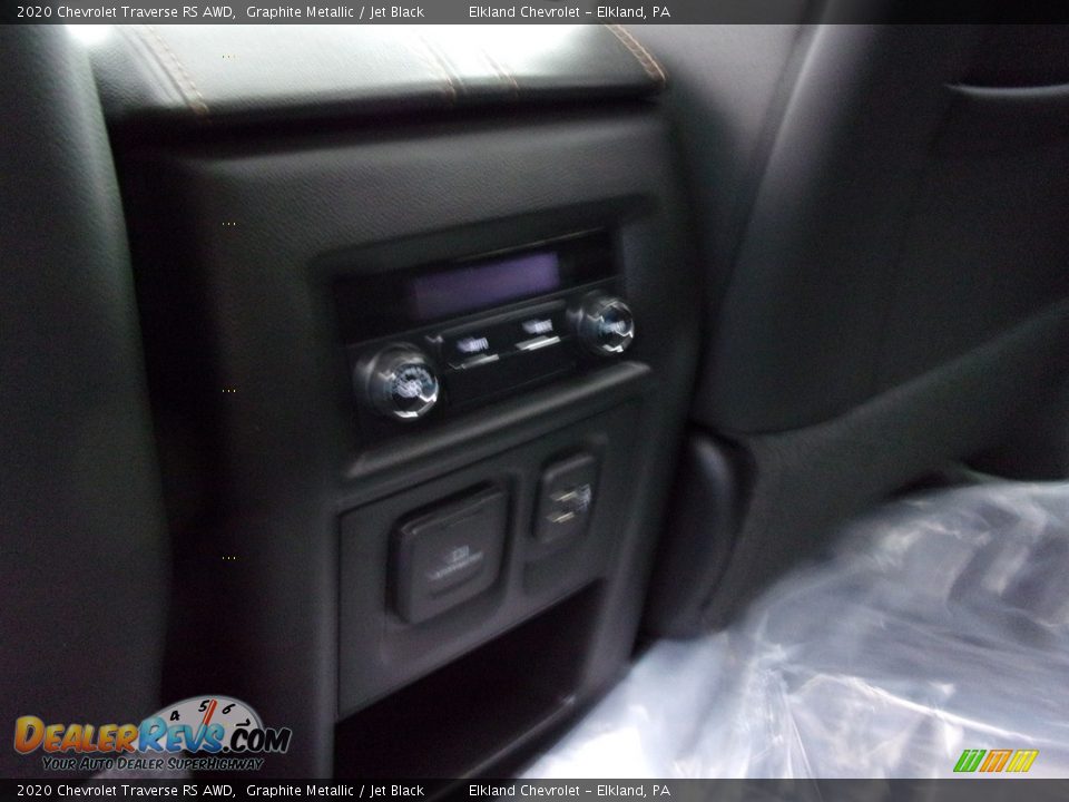 2020 Chevrolet Traverse RS AWD Graphite Metallic / Jet Black Photo #31