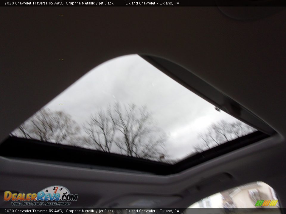 2020 Chevrolet Traverse RS AWD Graphite Metallic / Jet Black Photo #32