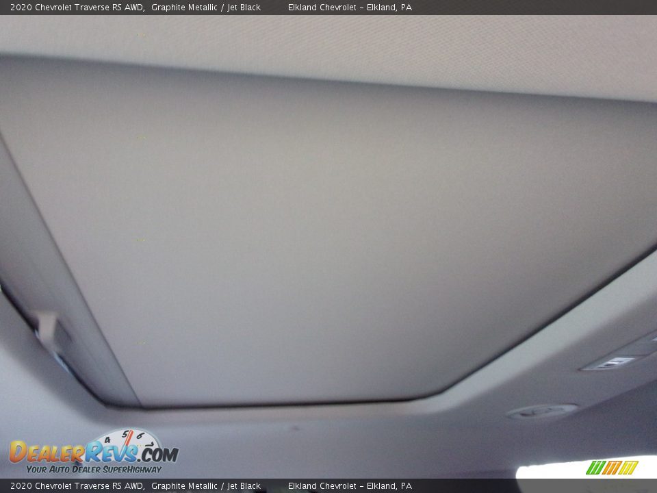 2020 Chevrolet Traverse RS AWD Graphite Metallic / Jet Black Photo #33