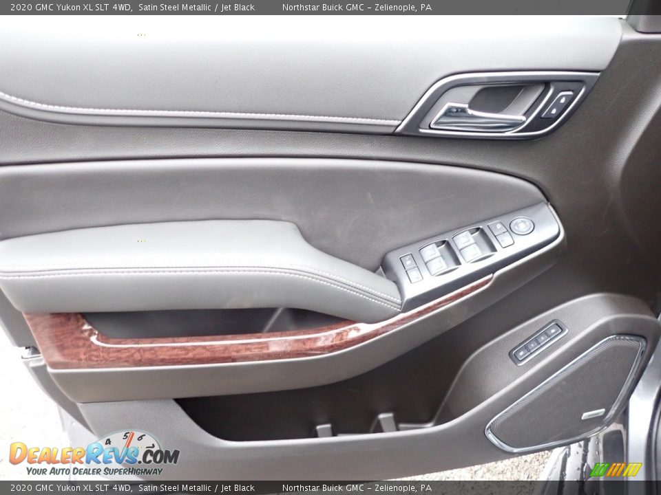 2020 GMC Yukon XL SLT 4WD Satin Steel Metallic / Jet Black Photo #17