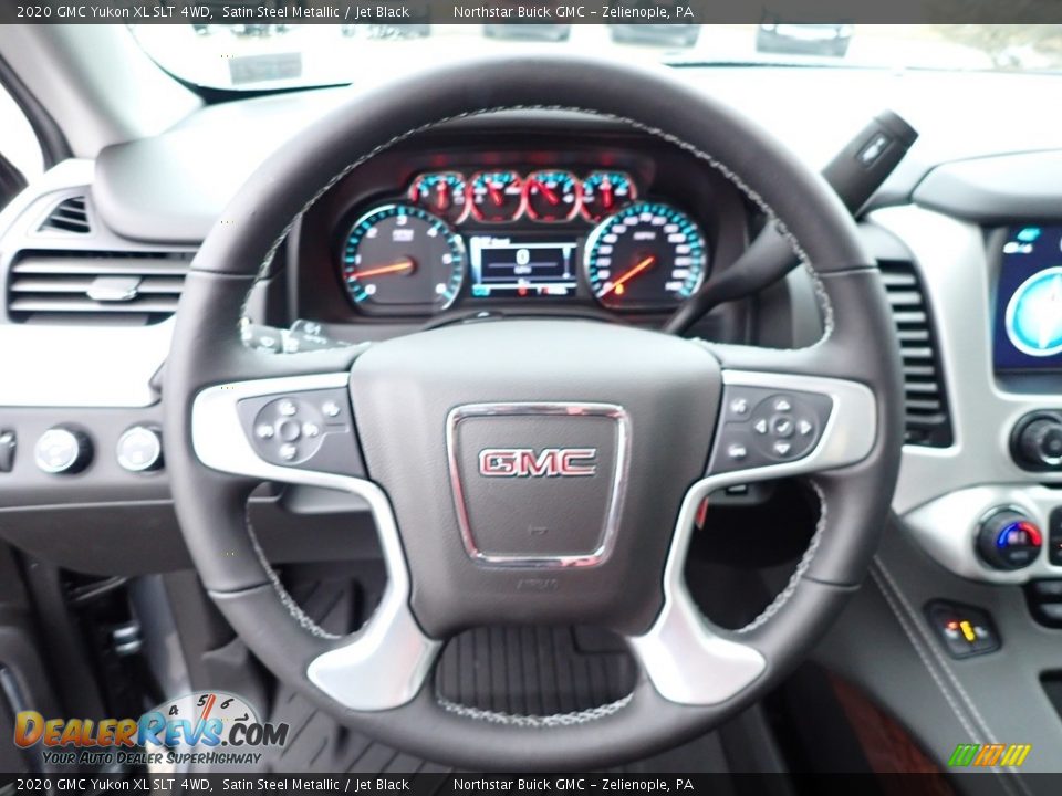 2020 GMC Yukon XL SLT 4WD Satin Steel Metallic / Jet Black Photo #18