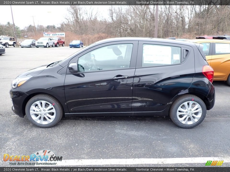 Mosaic Black Metallic 2020 Chevrolet Spark LT Photo #2