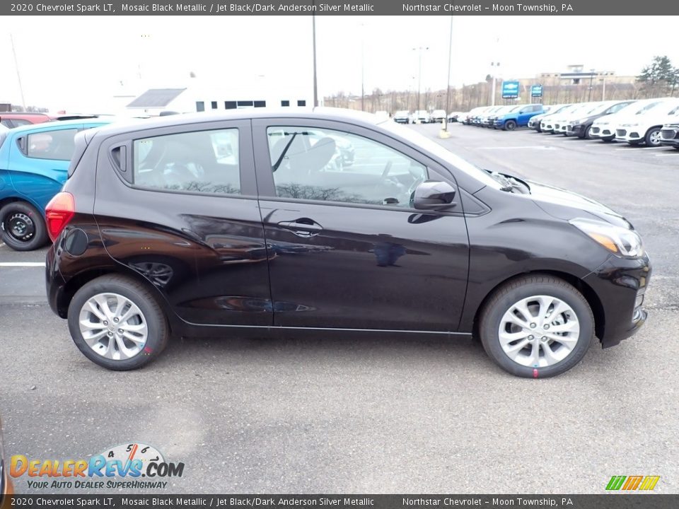 2020 Chevrolet Spark LT Mosaic Black Metallic / Jet Black/Dark Anderson Silver Metallic Photo #6