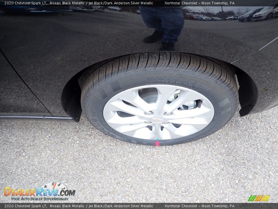 2020 Chevrolet Spark LT Mosaic Black Metallic / Jet Black/Dark Anderson Silver Metallic Photo #9