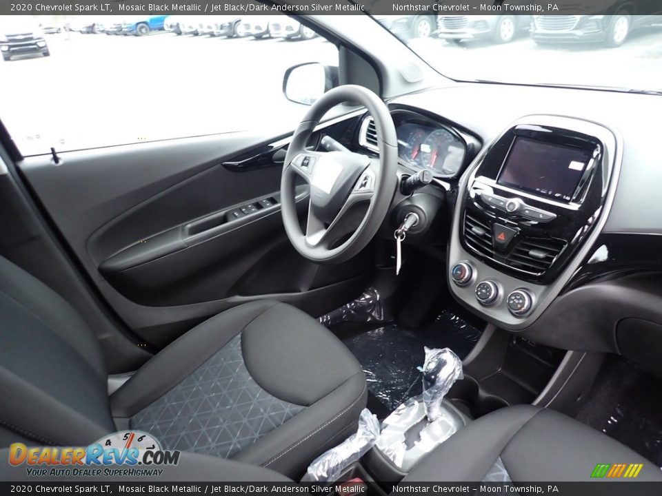 2020 Chevrolet Spark LT Mosaic Black Metallic / Jet Black/Dark Anderson Silver Metallic Photo #11