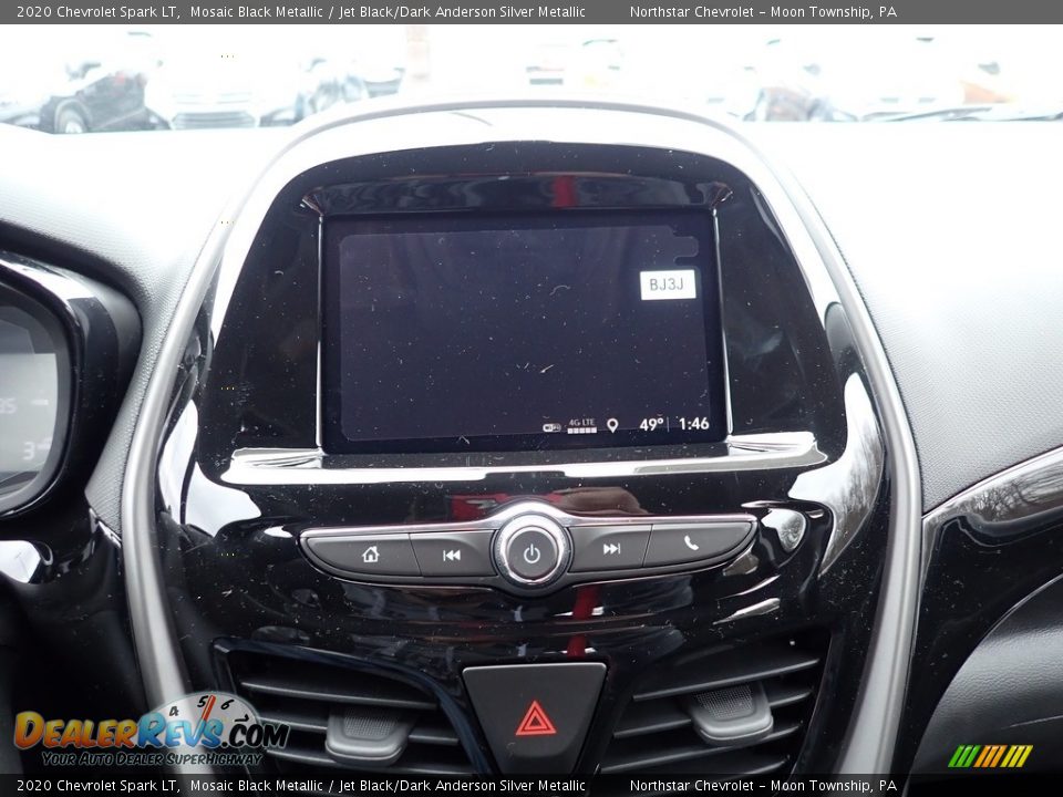 2020 Chevrolet Spark LT Mosaic Black Metallic / Jet Black/Dark Anderson Silver Metallic Photo #17