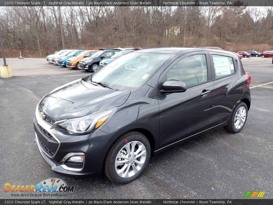 2020 Chevrolet Spark LT Nightfall Gray Metallic / Jet Black/Dark Anderson Silver Metallic Photo #1