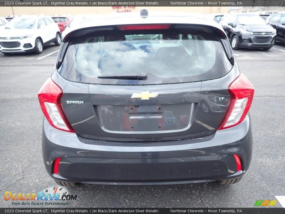2020 Chevrolet Spark LT Nightfall Gray Metallic / Jet Black/Dark Anderson Silver Metallic Photo #4