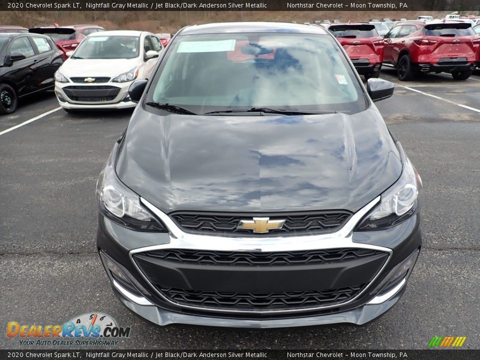 2020 Chevrolet Spark LT Nightfall Gray Metallic / Jet Black/Dark Anderson Silver Metallic Photo #8
