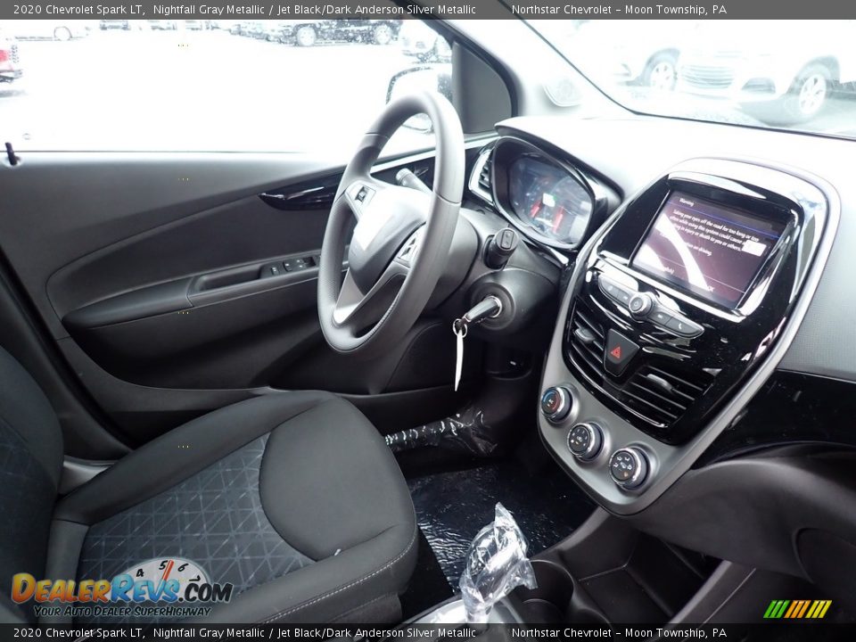 2020 Chevrolet Spark LT Nightfall Gray Metallic / Jet Black/Dark Anderson Silver Metallic Photo #11