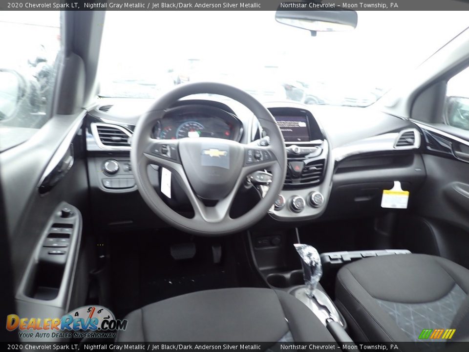 2020 Chevrolet Spark LT Nightfall Gray Metallic / Jet Black/Dark Anderson Silver Metallic Photo #13