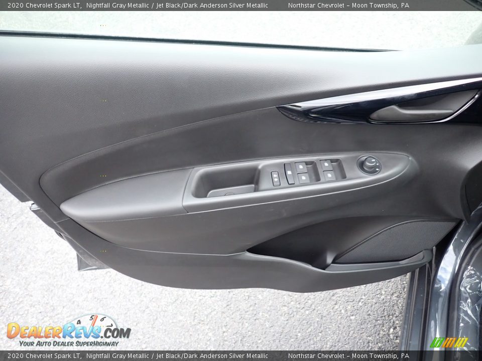 2020 Chevrolet Spark LT Nightfall Gray Metallic / Jet Black/Dark Anderson Silver Metallic Photo #14
