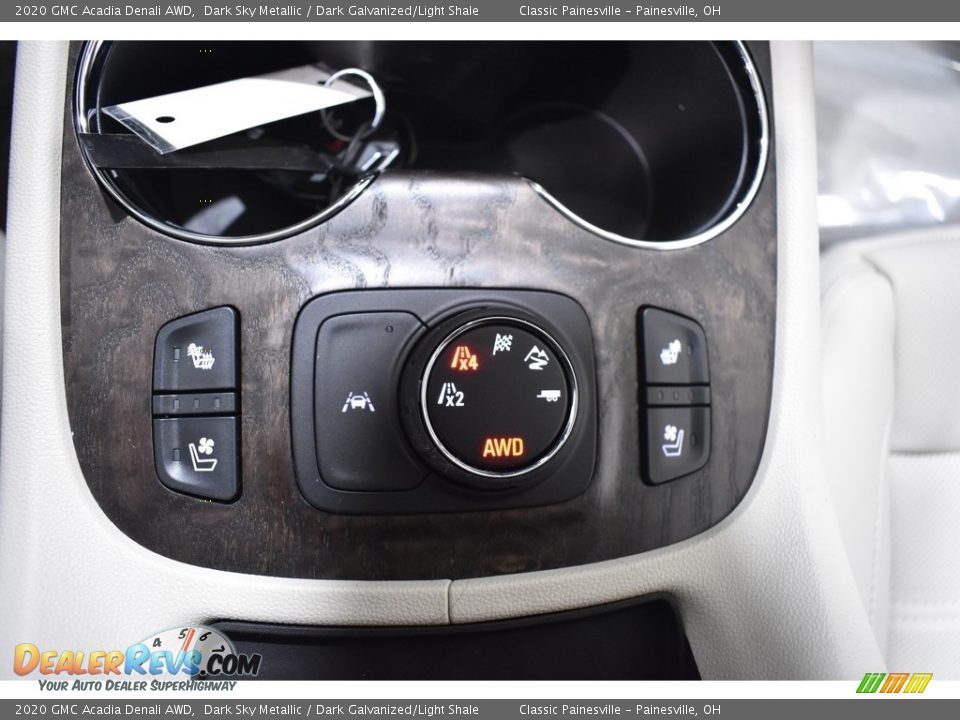 2020 GMC Acadia Denali AWD Dark Sky Metallic / Dark Galvanized/Light Shale Photo #6