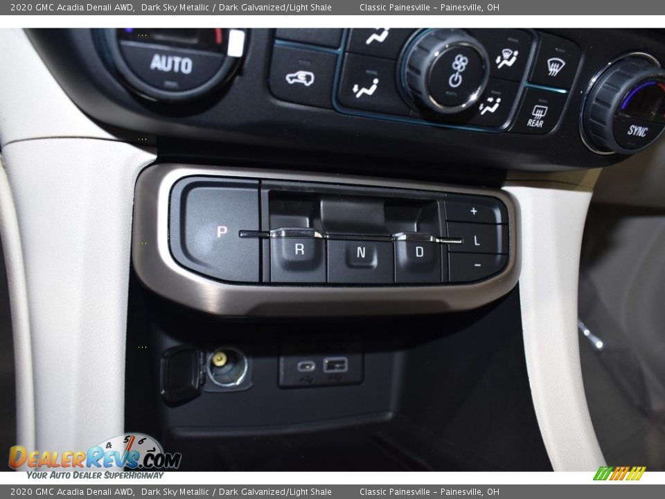 2020 GMC Acadia Denali AWD Dark Sky Metallic / Dark Galvanized/Light Shale Photo #7