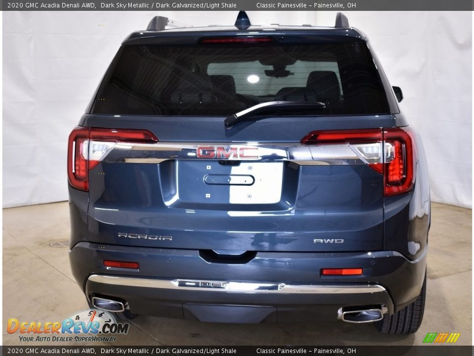 2020 GMC Acadia Denali AWD Dark Sky Metallic / Dark Galvanized/Light Shale Photo #12