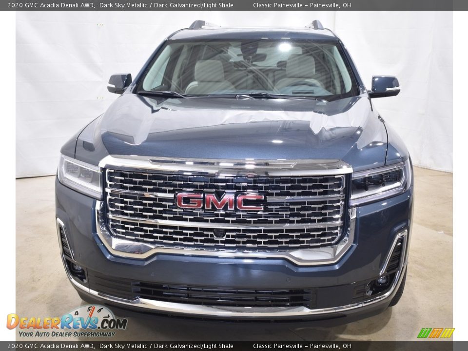 2020 GMC Acadia Denali AWD Dark Sky Metallic / Dark Galvanized/Light Shale Photo #13