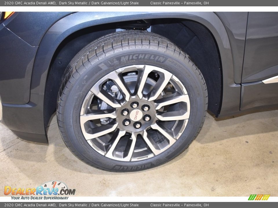 2020 GMC Acadia Denali AWD Dark Sky Metallic / Dark Galvanized/Light Shale Photo #14