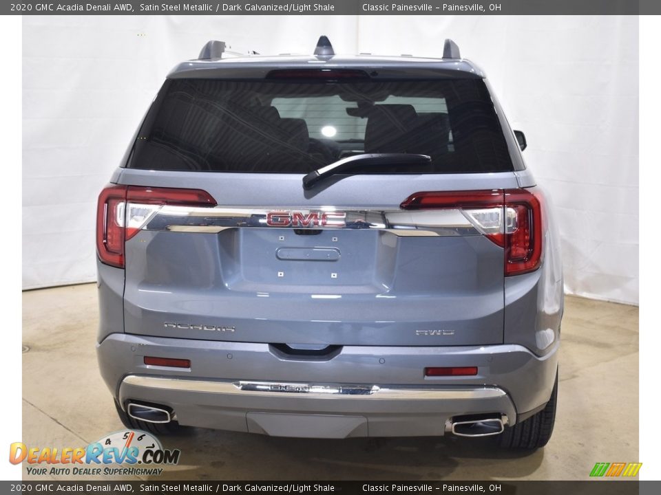 2020 GMC Acadia Denali AWD Satin Steel Metallic / Dark Galvanized/Light Shale Photo #14