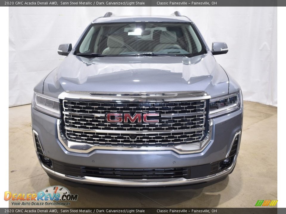 2020 GMC Acadia Denali AWD Satin Steel Metallic / Dark Galvanized/Light Shale Photo #15