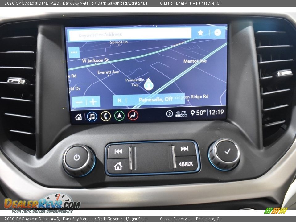 2020 GMC Acadia Denali AWD Dark Sky Metallic / Dark Galvanized/Light Shale Photo #3
