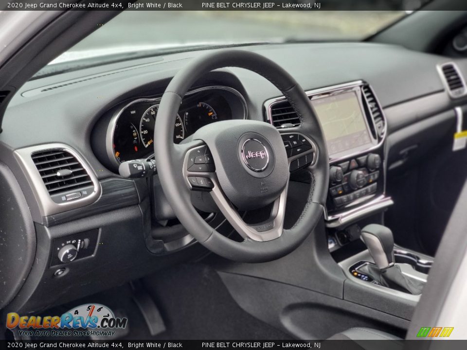 2020 Jeep Grand Cherokee Altitude 4x4 Bright White / Black Photo #10