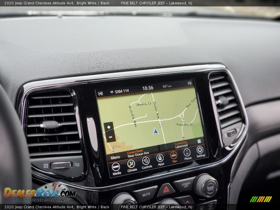 Navigation of 2020 Jeep Grand Cherokee Altitude 4x4 Photo #13
