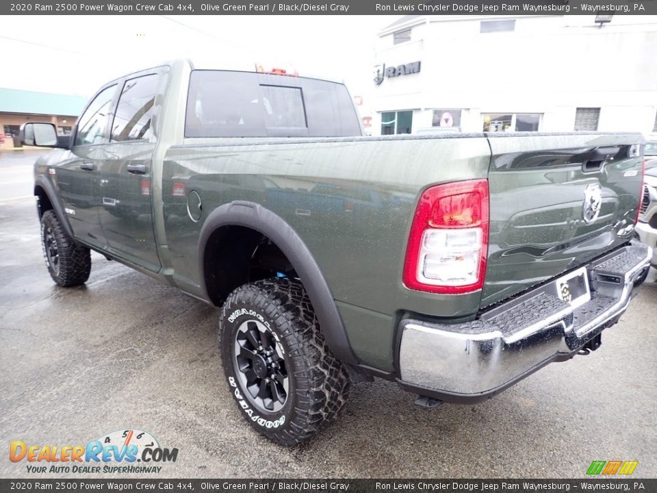 2020 Ram 2500 Power Wagon Crew Cab 4x4 Olive Green Pearl / Black/Diesel Gray Photo #4