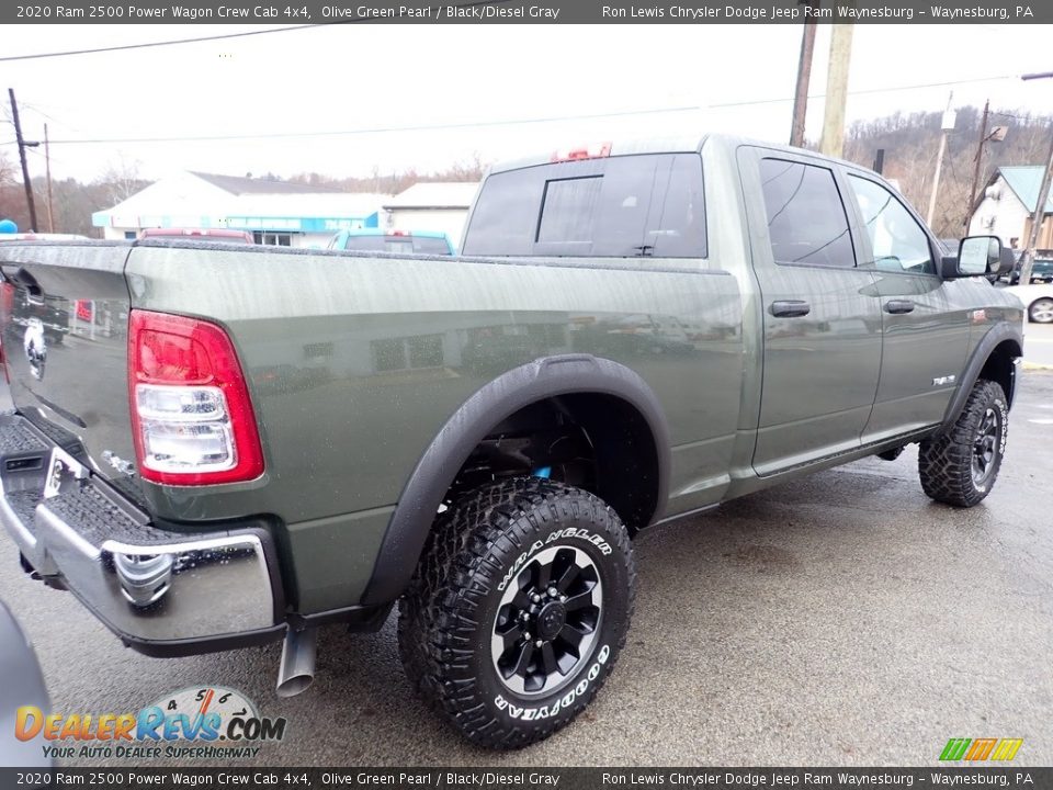 2020 Ram 2500 Power Wagon Crew Cab 4x4 Olive Green Pearl / Black/Diesel Gray Photo #6