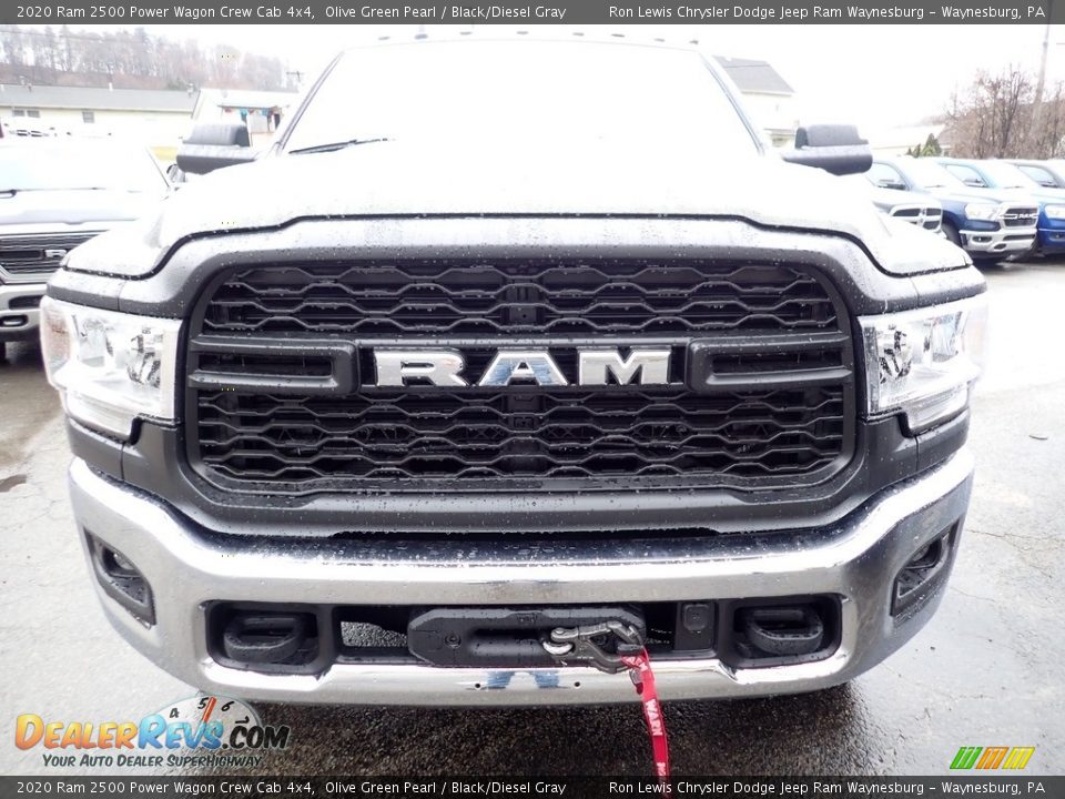 2020 Ram 2500 Power Wagon Crew Cab 4x4 Olive Green Pearl / Black/Diesel Gray Photo #9