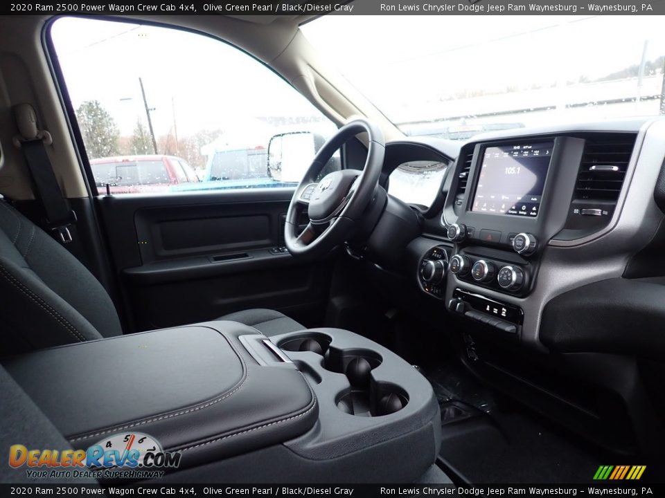 2020 Ram 2500 Power Wagon Crew Cab 4x4 Olive Green Pearl / Black/Diesel Gray Photo #12