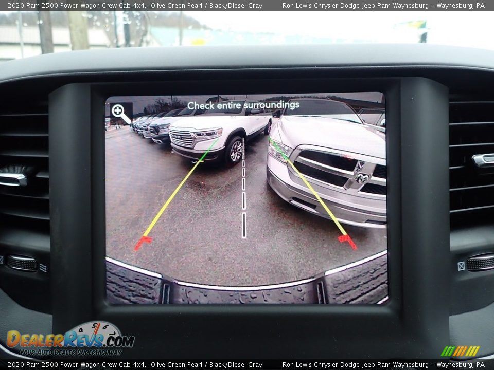 2020 Ram 2500 Power Wagon Crew Cab 4x4 Olive Green Pearl / Black/Diesel Gray Photo #18