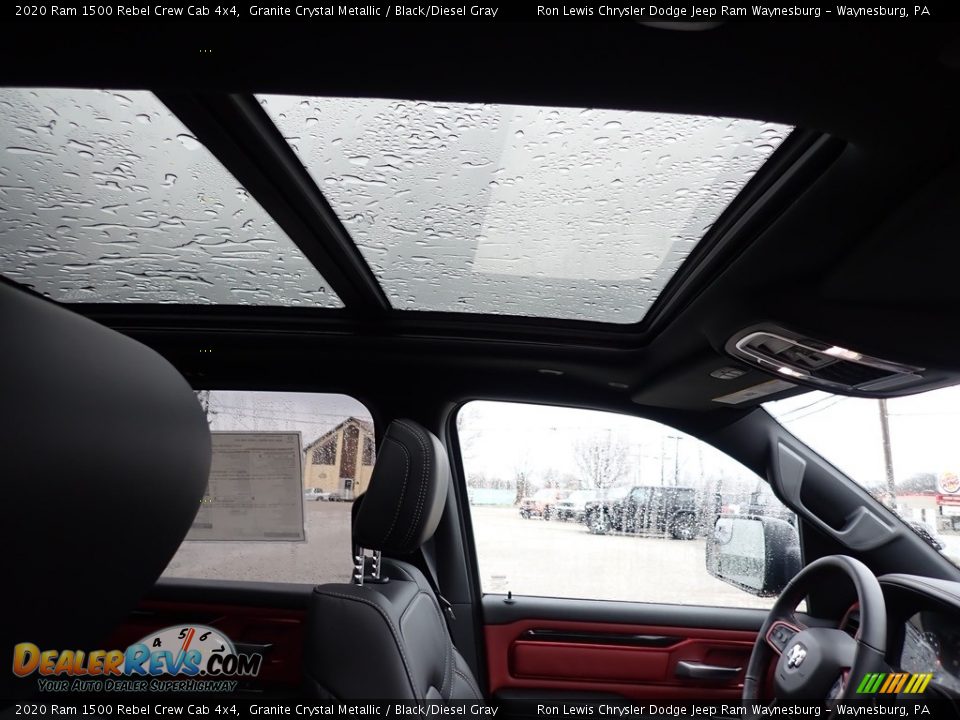 2020 Ram 1500 Rebel Crew Cab 4x4 Granite Crystal Metallic / Black/Diesel Gray Photo #11