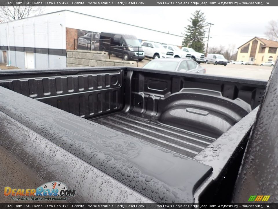 2020 Ram 1500 Rebel Crew Cab 4x4 Granite Crystal Metallic / Black/Diesel Gray Photo #12