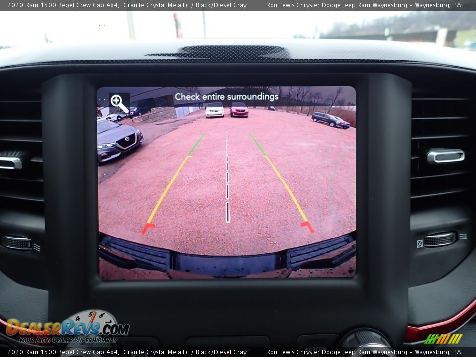 2020 Ram 1500 Rebel Crew Cab 4x4 Granite Crystal Metallic / Black/Diesel Gray Photo #17