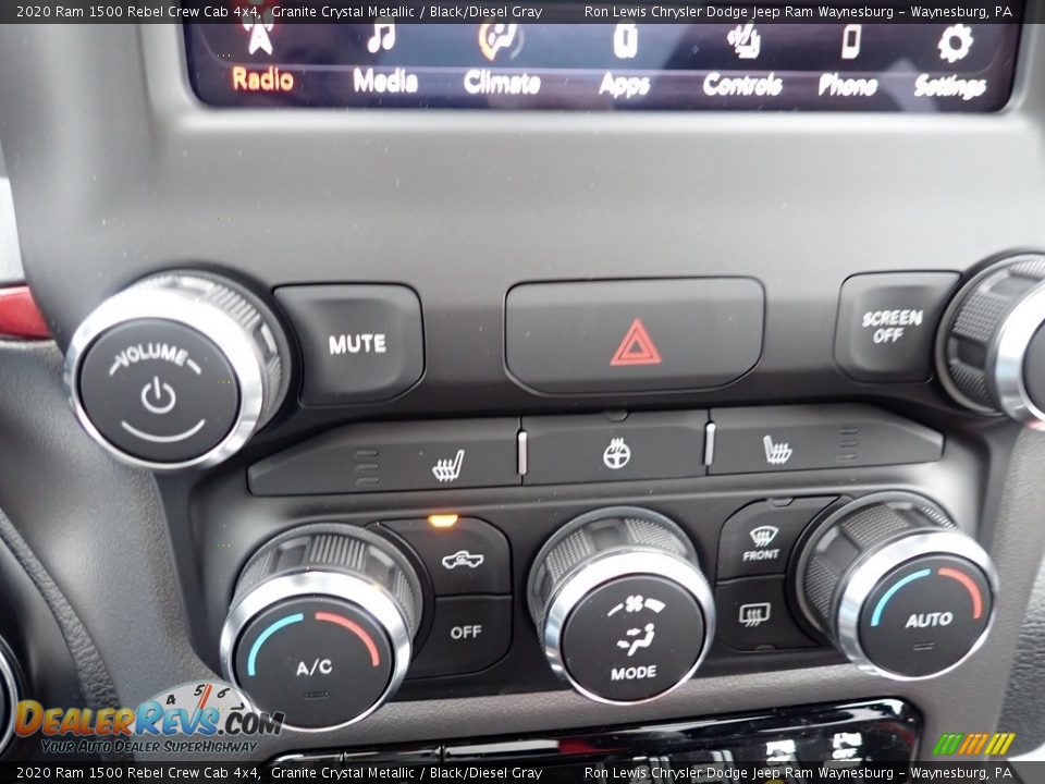 2020 Ram 1500 Rebel Crew Cab 4x4 Granite Crystal Metallic / Black/Diesel Gray Photo #20