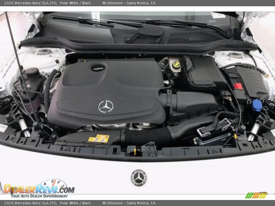2020 Mercedes-Benz GLA 250 Polar White / Black Photo #8
