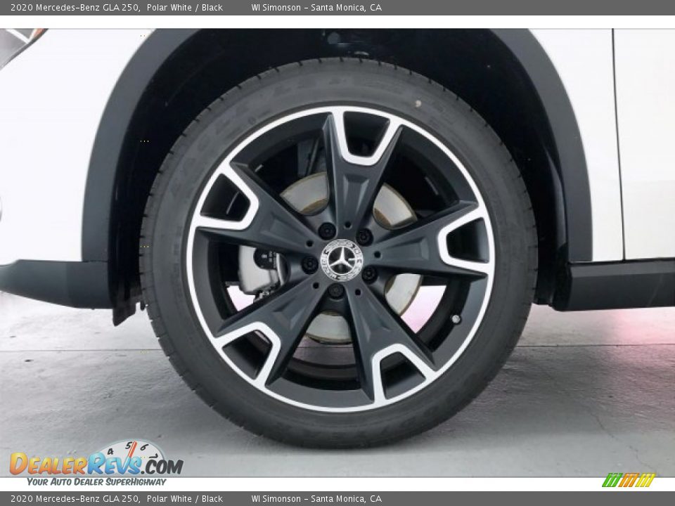 2020 Mercedes-Benz GLA 250 Polar White / Black Photo #9