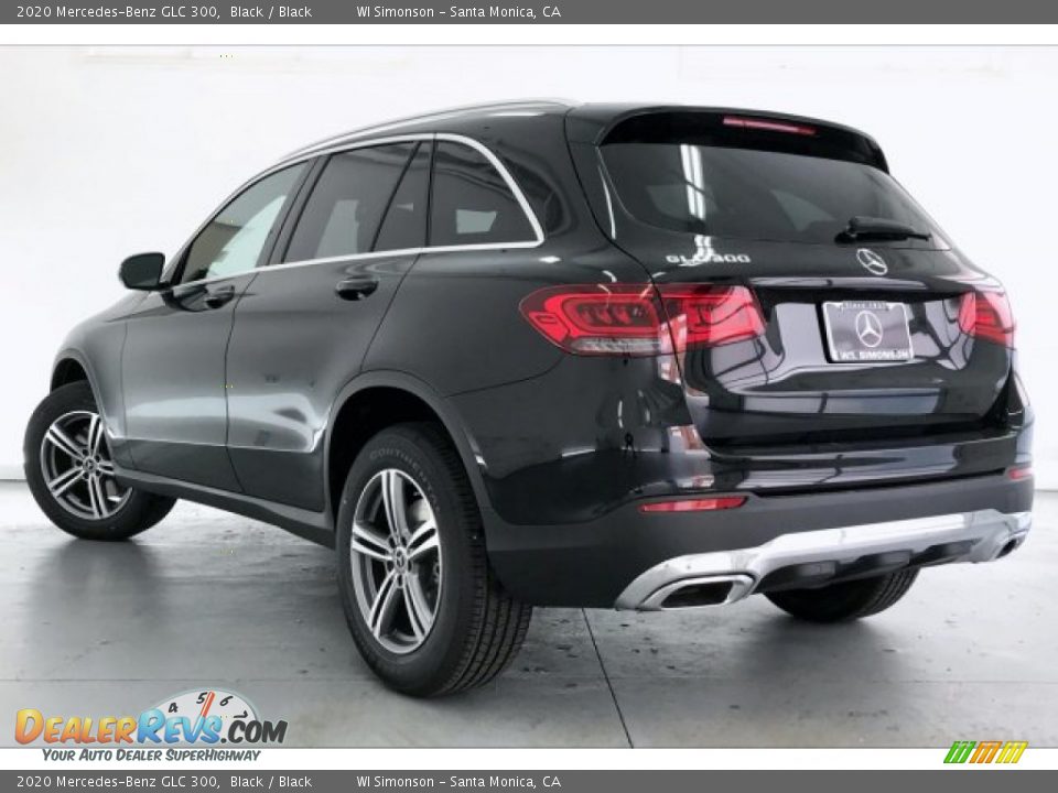 2020 Mercedes-Benz GLC 300 Black / Black Photo #2