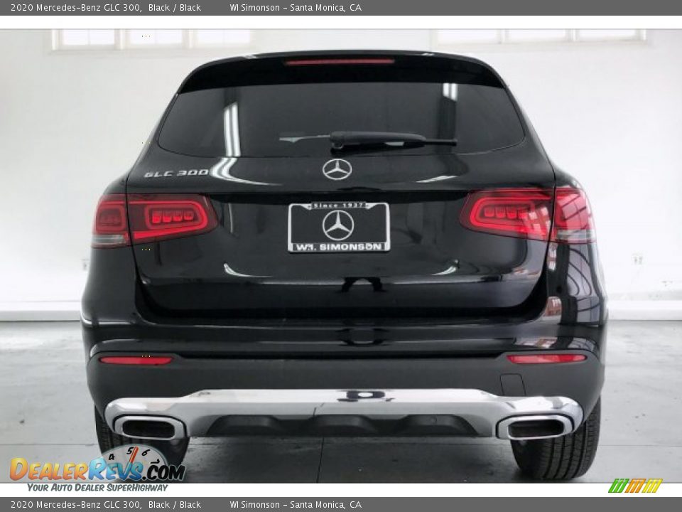 2020 Mercedes-Benz GLC 300 Black / Black Photo #3