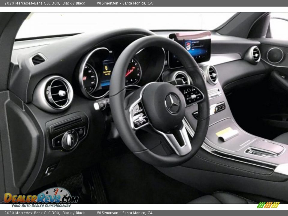 2020 Mercedes-Benz GLC 300 Black / Black Photo #4