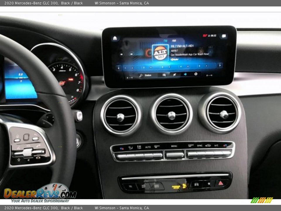 2020 Mercedes-Benz GLC 300 Black / Black Photo #6