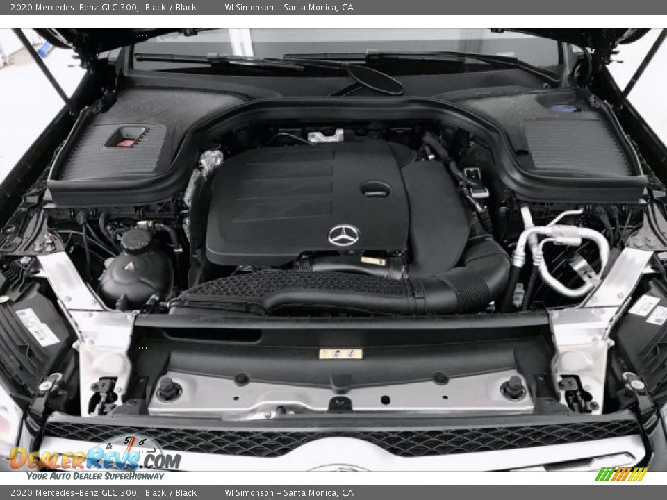 2020 Mercedes-Benz GLC 300 Black / Black Photo #8