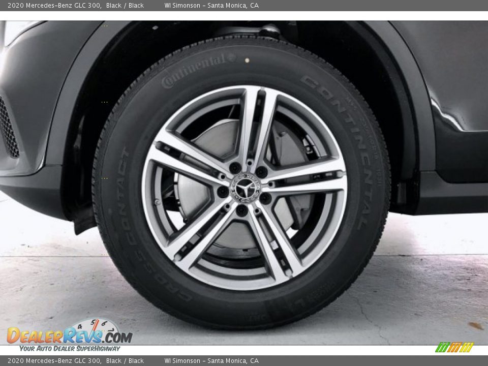 2020 Mercedes-Benz GLC 300 Black / Black Photo #9