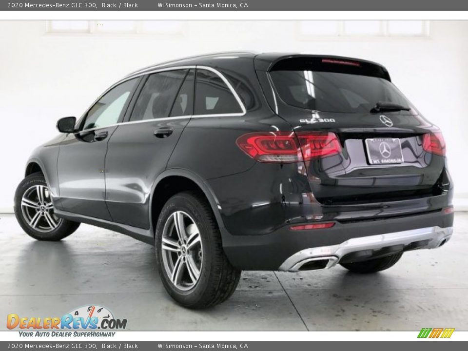 2020 Mercedes-Benz GLC 300 Black / Black Photo #2